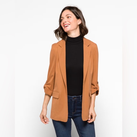 Skies Are Blue Jackets & Blazers - SKIES ARE BLUE Boyfriend Oversized Blazer - L